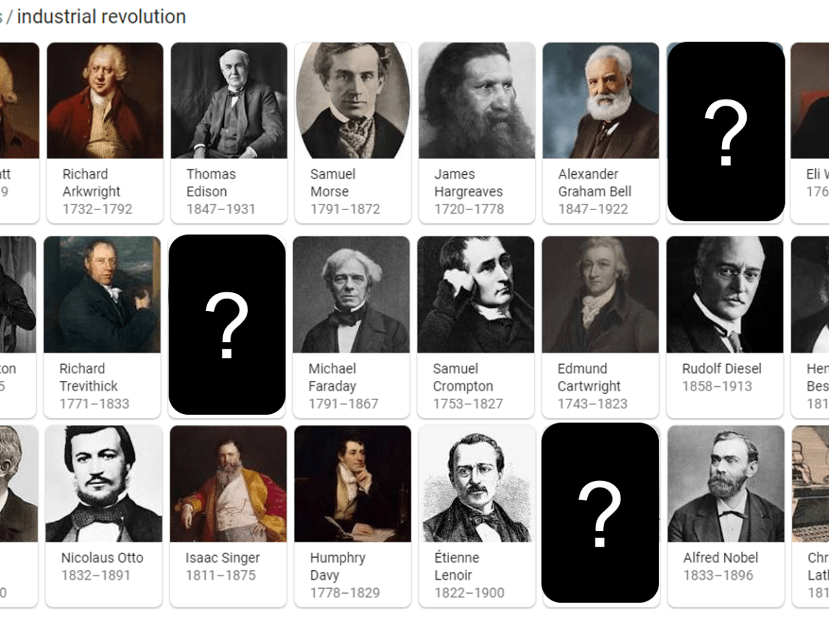 Where are the Black inventors of the Industrial&nbsp;Revolution?